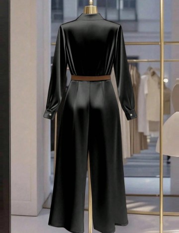 Salopetă lungă Shein, negru