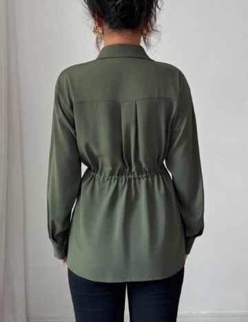 Cămașă Shein, verde