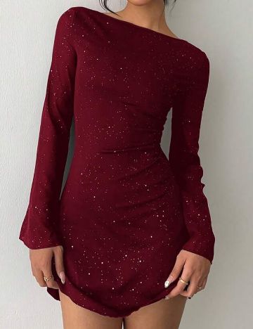 Rochie mini Shein, vișiniu