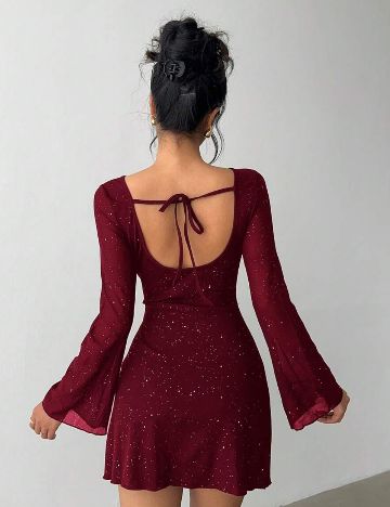 Rochie mini Shein, vișiniu