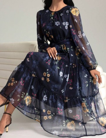 Rochie maxi Shein, albastru