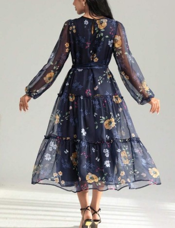 Rochie maxi Shein, albastru