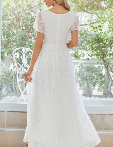 Rochie midi Shein, alb