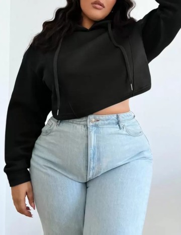 Hanorac Shein, negru