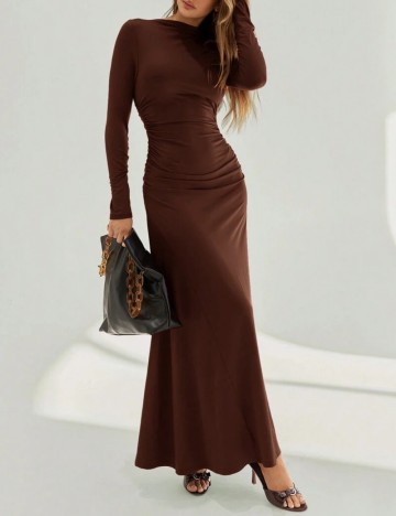 Rochie maxi Shein, maro