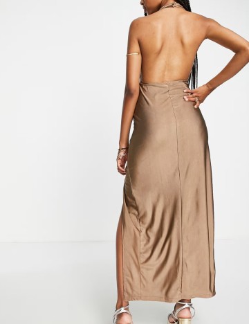 Rochie maxi Parisian, maro