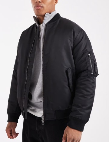 Jachetă ASOS, negru