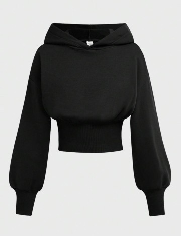 Hanorac Shein, negru