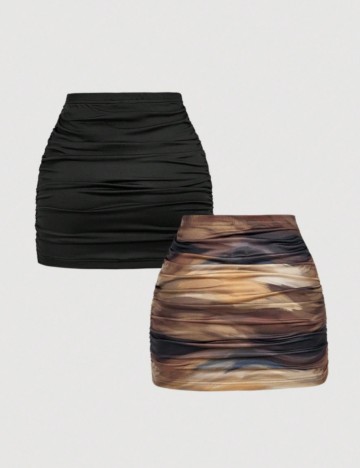 Set fuste Shein, mix culori