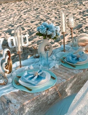 Accesoriu decorativ Shein, albastru