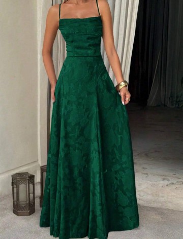Rochie maxi Shein, verde