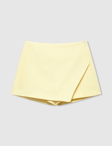Fustă Pantalon Shein, galben