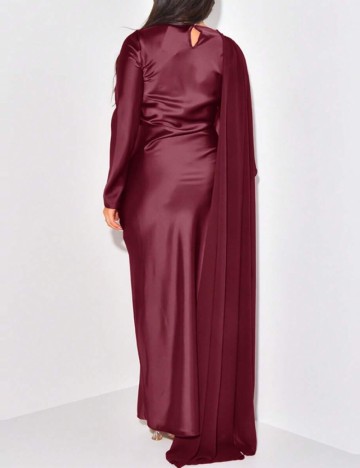 Rochie maxi Shein, vișiniu