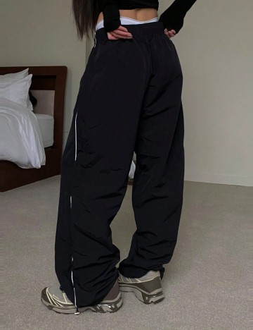 Pantaloni Shein DAZY, negru