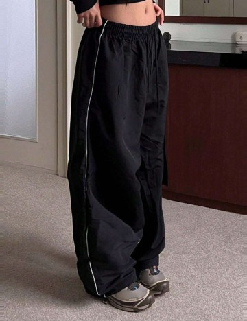 Pantaloni Shein DAZY, negru