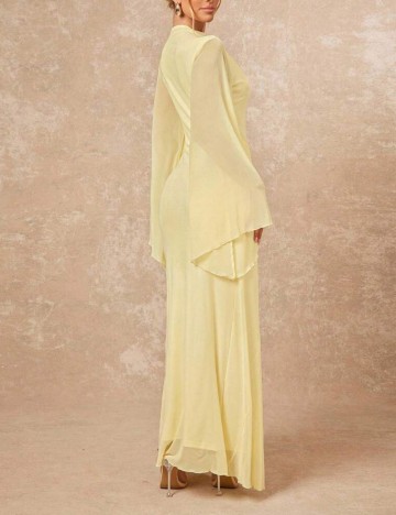 Rochie maxi Shein, galben
