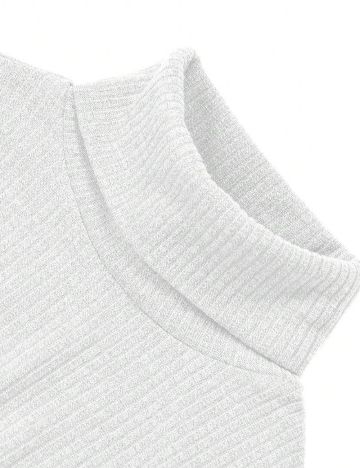 Bluză Shein MANFINITY, alb