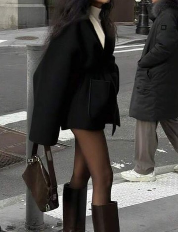 Jachetă Shein, negru