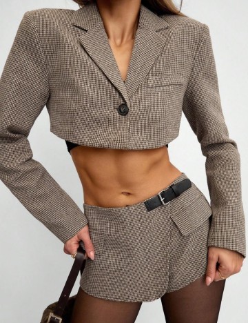 Sacou Shein, mix culori