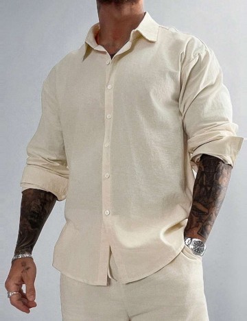 Cămașă Shein, crem