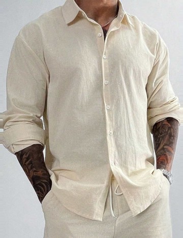 Cămașă Shein, crem