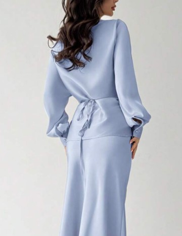 Cămașă Shein, albastru