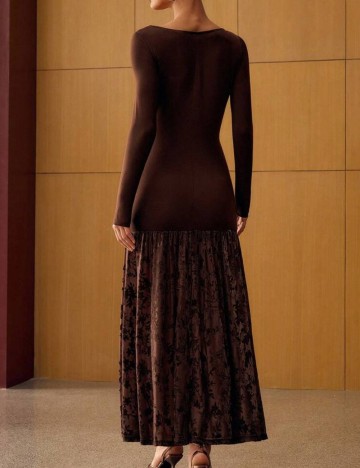 Rochie midi Shein, maro