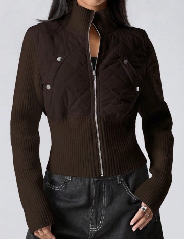 Jachetă Shein, maro