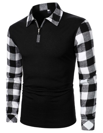 Bluză Shein MANFINITY, negru