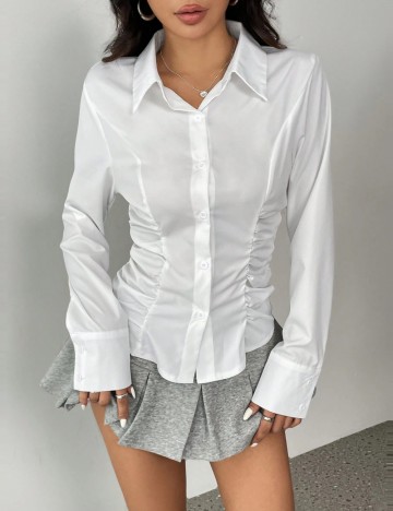 Cămașă Shein, alb