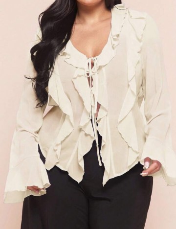 Cămașă Shein, galben