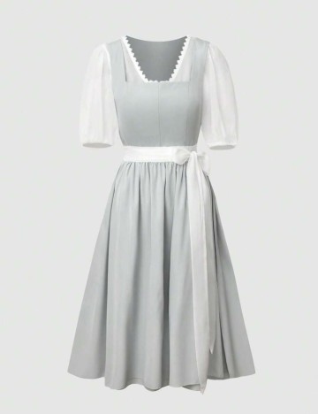 Rochie midi Shein, mix culori