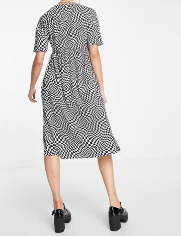 Rochie midi Urban Threads, mix culori