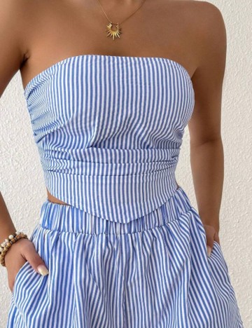 Top Shein, mix culori