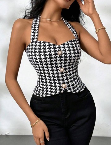 Top Shein, mix culori