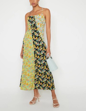 Rochie maxi Warehouse, mix culori