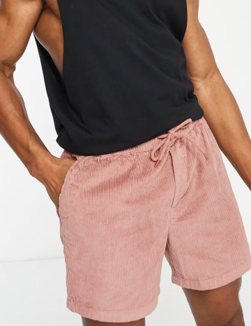 Pantaloni scurți ASOS, mov