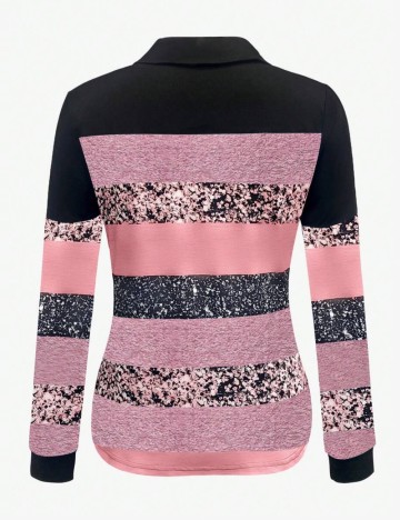 Bluză cu nasturi Shein, mix culori