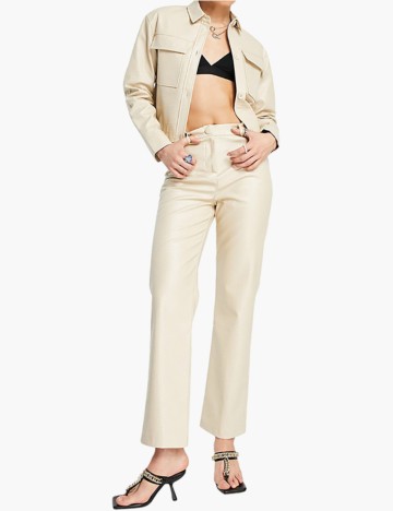 Jachetă 4th & Reckless, crem