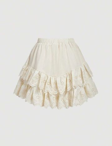 Fustă mini Shein, crem