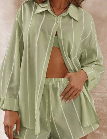 Cămașă Shein MUSERA, mix culori