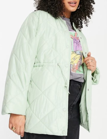 Jachetă Pieces, verde