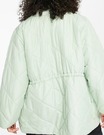 Jachetă Pieces, verde