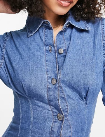 Rochie mini Rebellious, alb