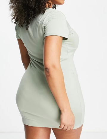 Rochie mini Public Desire, verde