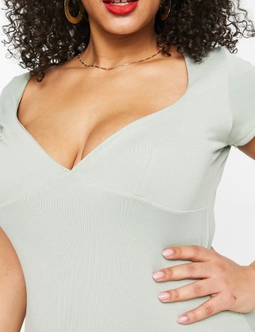 Rochie mini Public Desire, verde