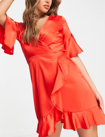 Rochie mini AX Paris, roșu