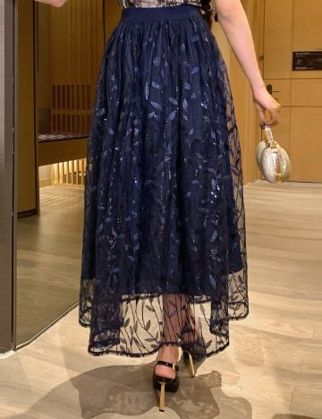 Fustă maxi Shein, albastru