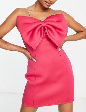 Rochie mini Miss Selfridge, roz