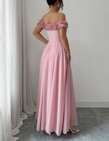 Rochie maxi Shein, roz